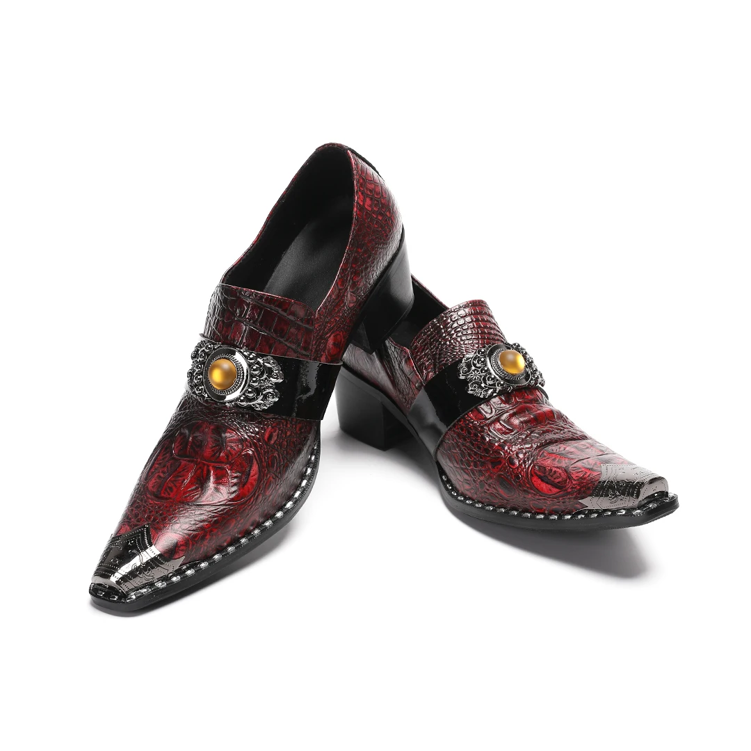 fashion pointed toe business leather shoes for men plus size male wedding prom party dress shoes man formal brogue shoes 38-47