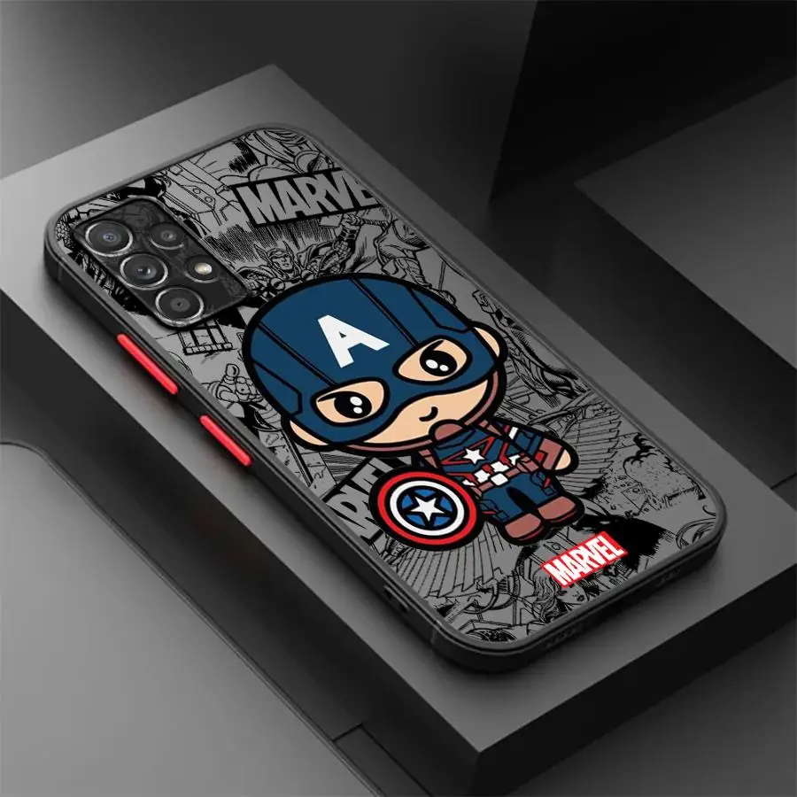 Case for Samsung Galaxy A55 5G A52 A54 A53 A51 A25 A24 A23 A35 A34 A33 A32 A16 A15 A14 Phone Cover Marvel Deadpool Groot - náhled 3
