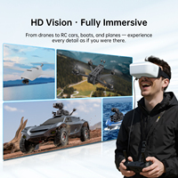 CADDXFPV Walksnail FPV Goggles L 1920x1080/60Hz LCD 1080P 60FPS Steadyview DVR Head Tracker for RC Car Drone Airplane plane