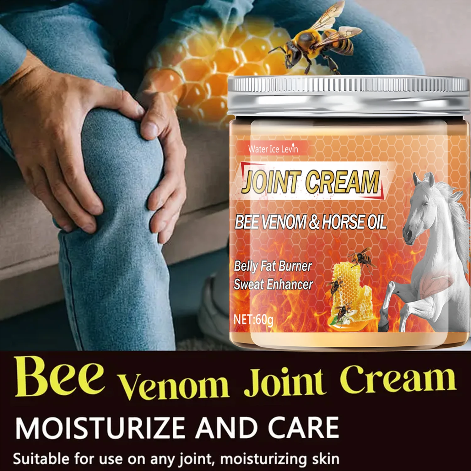 كريم تدليك لشد العضلات، كولاجين، هيبوالرجينيك، كريم مرطب، مناسب لجميع أنواع البشرة، للجنسين