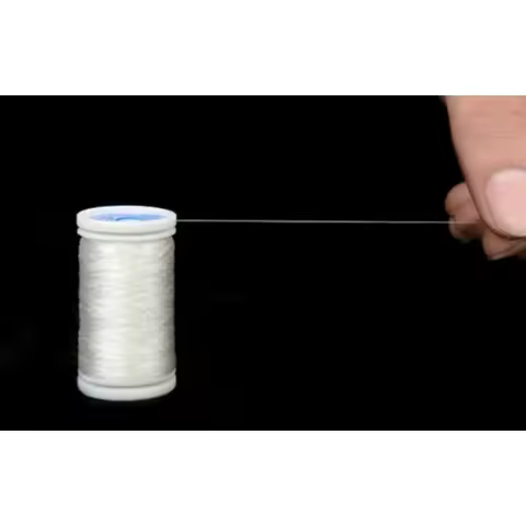 Elastic Utility Thread 0.2mm 200M By Shinlim for Rising Card Flash Deck Switch Stage Magic Trick Magicians Props Magia Accessory