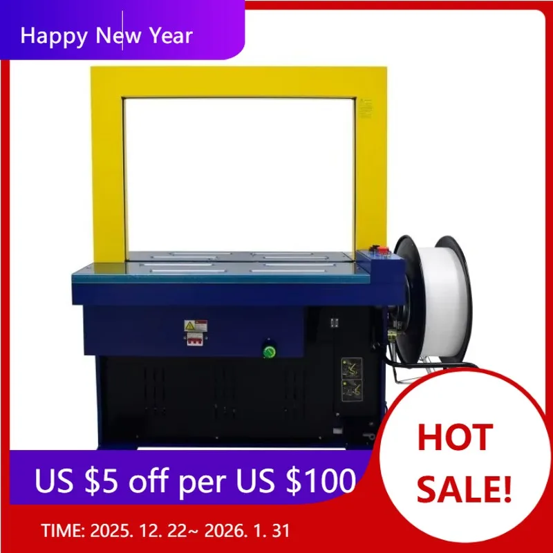 

【Factory】WG-22XN PP Band Strap Automatic Strapping Machine, Carton Box PCB Strapping Machinery