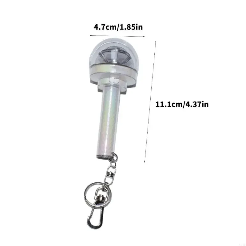 Barra de luz coreia kpop lightstick lâmpada chaveiro haste luminosa lâmpada concerto festa flash brinquedos fluorescentes hiphop flash ajuda haste