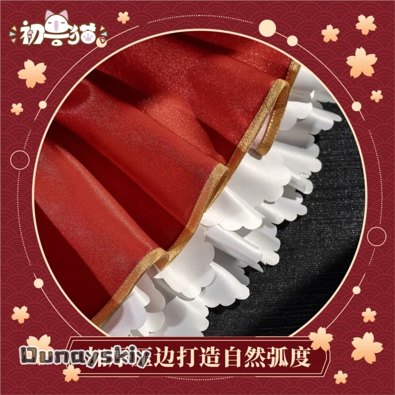 فستان أنيمي Lovelive Kurosawa Dia Red Leaf Awakening رائع زي تنكري {Dunayskiy States} أزياء الهالوين للنساء ﻿