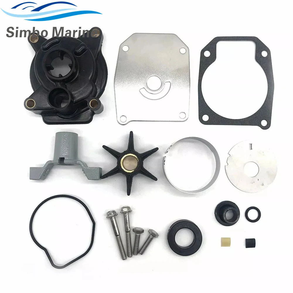 For EVINRUDE JOHNSON 439077 WATER PUMP IMPELLER KIT 2 CYL 40 48 50 60 HP 1979 1988