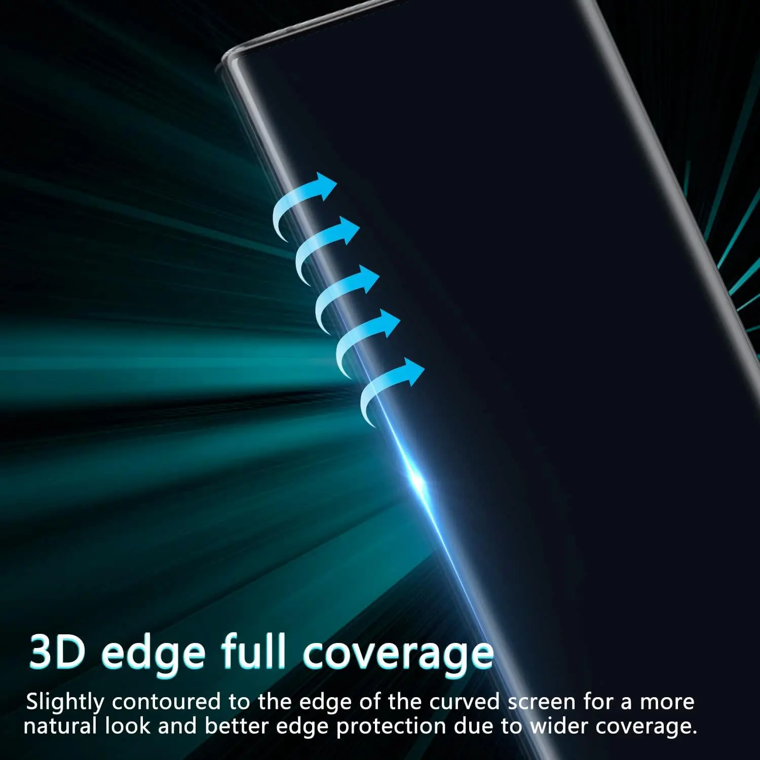3D Curverd Protective Glass For ZTE Axon 40 Ultra Tempered Glass 9H Full Curved Protective Screen For ZTE Axon 40 Ultra  Camera view 4