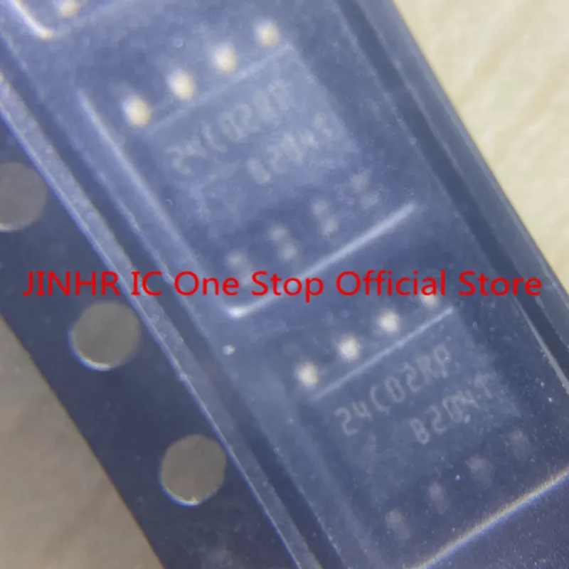 Verdadeiramente novo 10PCS M24C02-RMN6TP 24C02RP, microplaqueta EEPROM