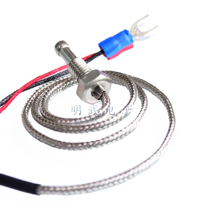 Thermocouple Line Temperature Sensor 3*15*500 MAX6675 Thermocouple Detection Line Probe Probe