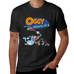 Oggy And The Cockroaches (72) T-Shirt summer clothes korean fashion Men's t-shirt