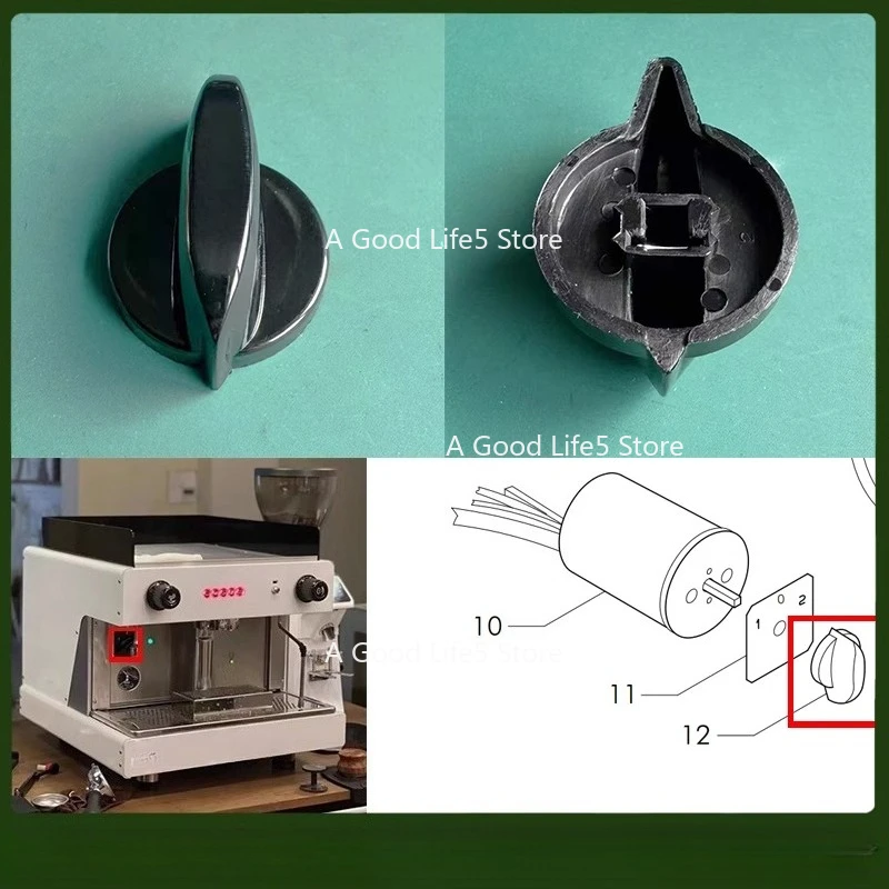 

Подходит для WEGA Picasso/IO/POLARIS/ASTORIA, выключатель питания для кофемашины, черная пластиковая ручка, аксессуары