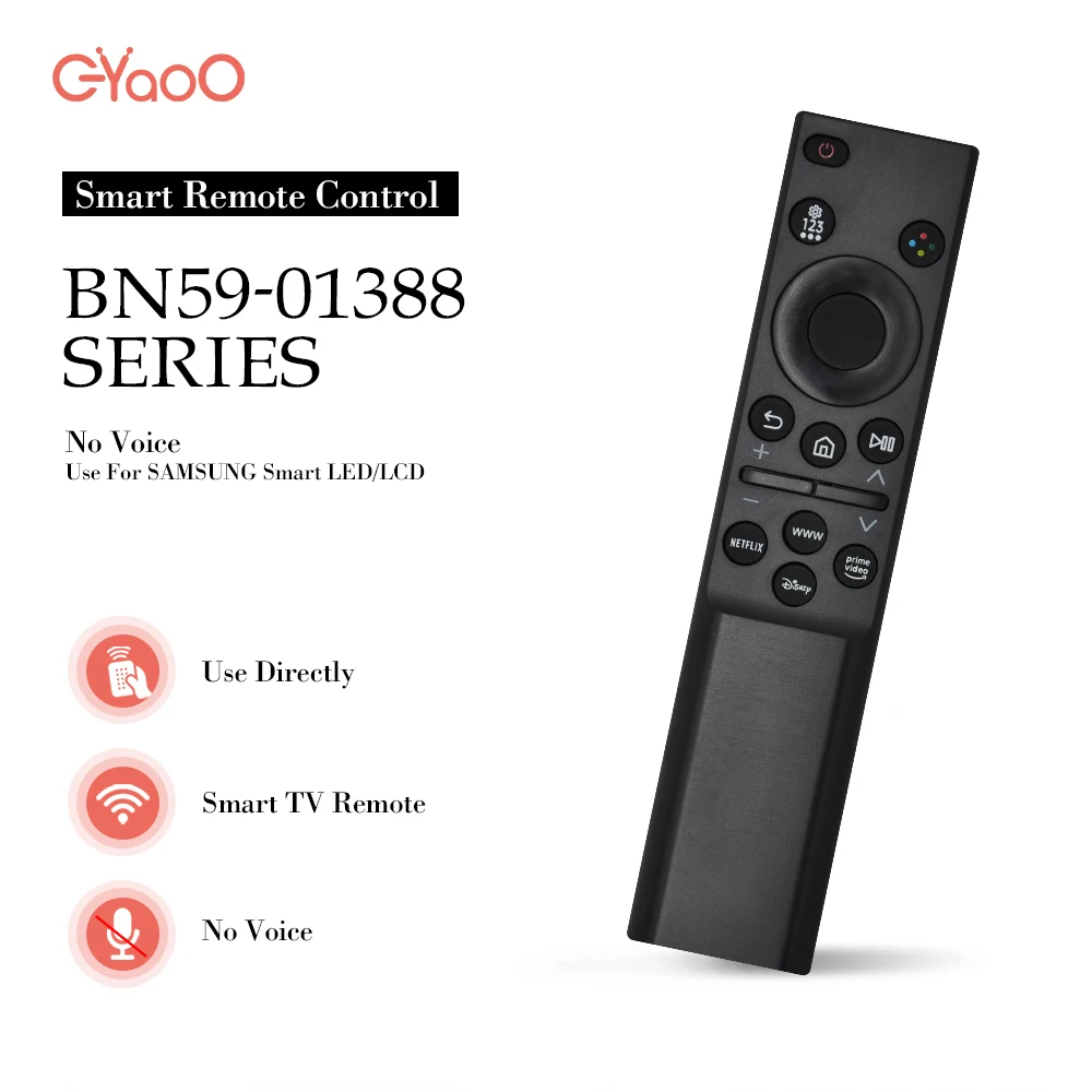 BN59-01388 Universal Smart TV Remote Control for Samsung Smart TV LED LCD for All Smart TVs with Buttons For Netflix Prime Video