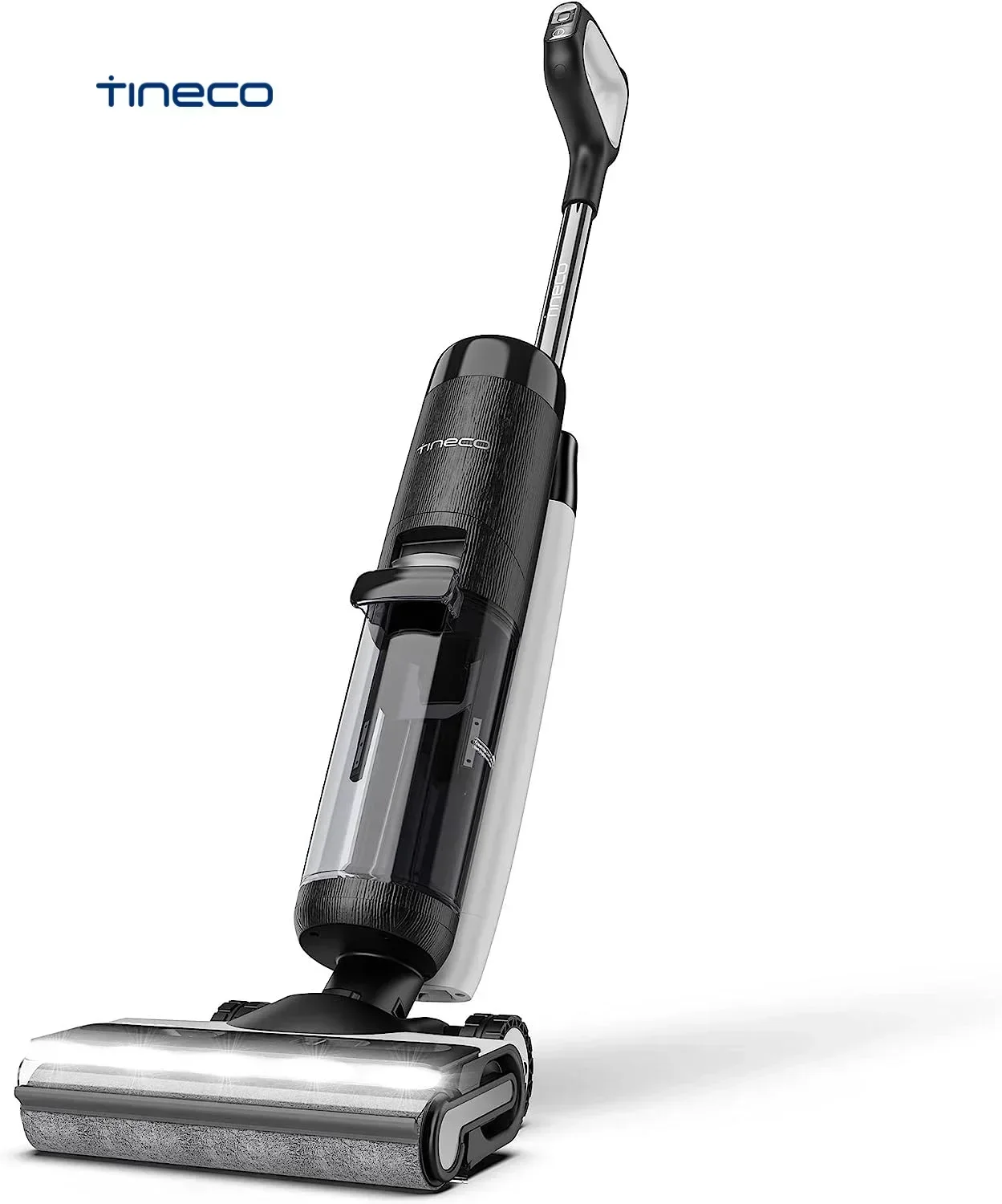 Tineco Smart Cordless Floor Cleaner Wet Dry & Mop for Hard LCD Display Great for Sticky Messes and Pet Hair Centrifugal Drying O