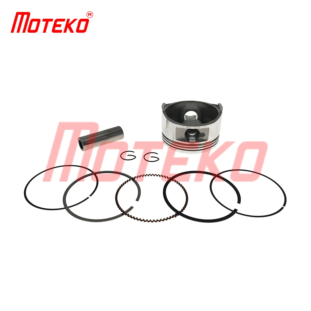 BX15120251 GY6 175CC 62MM BIG BORE 15MM PIN PISTON KIT 4T 150CC 157QMJ SCOOTER ENGINE PARTS FOR CHINESE SCOOTERS ATV QUAD