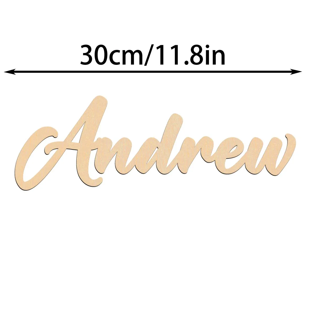 1 قطعة اسم مخصص شخصية علامات خشبية الديكور بطاقة اسم آخر علامة اسم العائلة علامة الزفاف علامة اسم آخر علامات #2