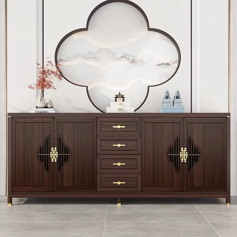 تنظيم عرض خزائن غرفة المعيشة طاولة الفندق الصينية العتيقة خزائن غرفة المعيشة صالون المنزل أثاث فيترينا المنزل #5