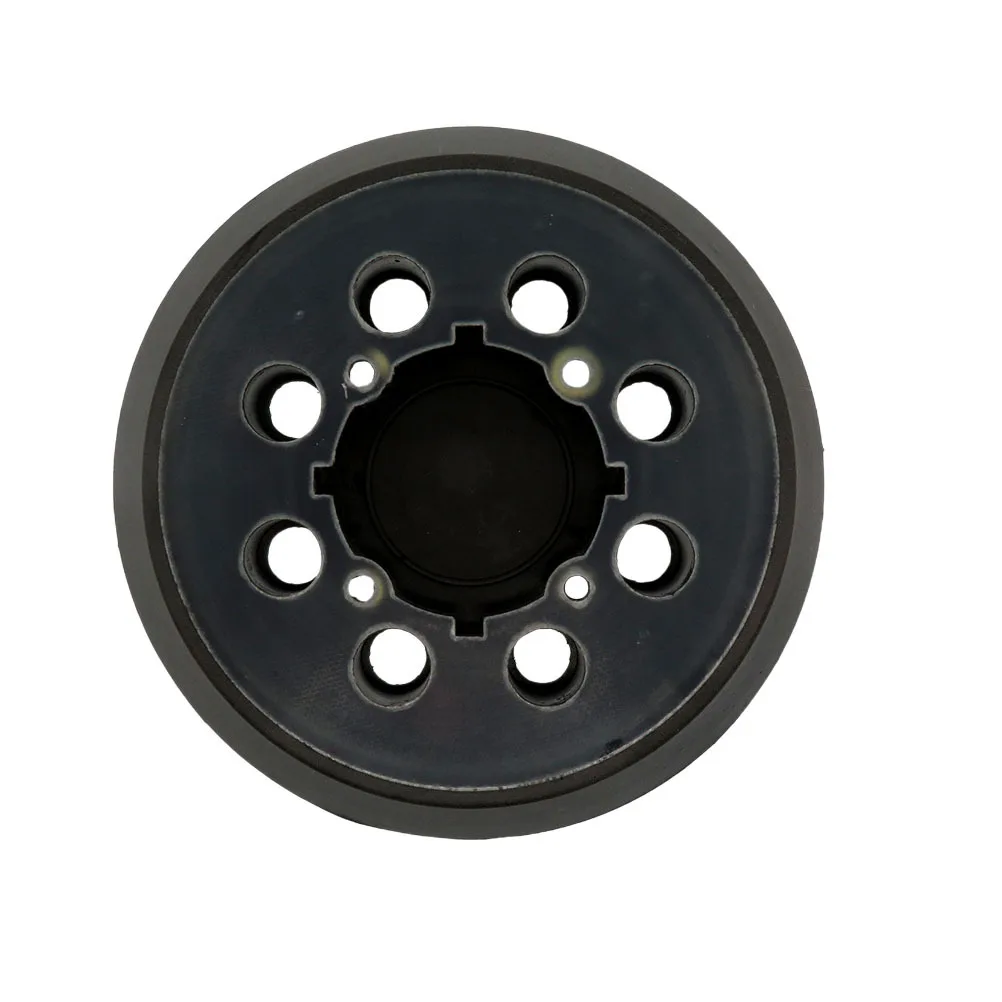 5 بوصة 8 حفرة قرص الطحن الكهربائي تلميع الصنفرة لوحة التنظيف الذاتي إزالة الغبار للصدمات دائم متوافق ل