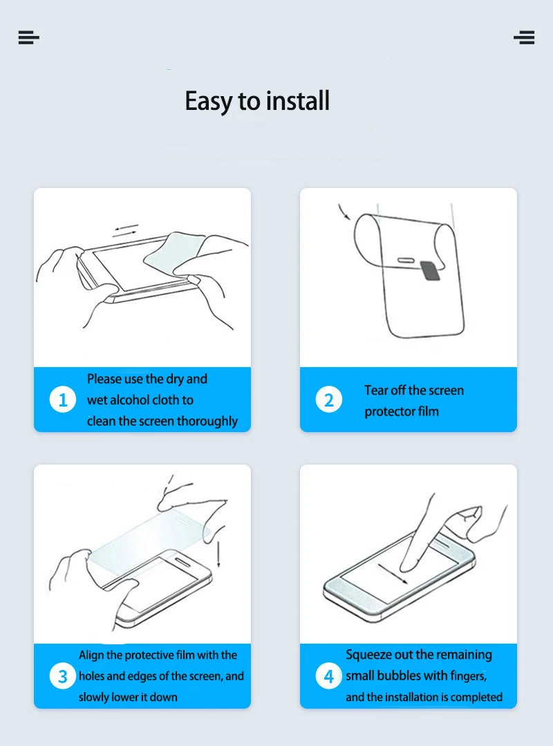 Tempered Glass Full Phone Screen Protector Compatible for Samsung Galaxy M53 A13 F42 M52 A12S F23 A53 A33 M23 M33 A13 A23 4G 5G