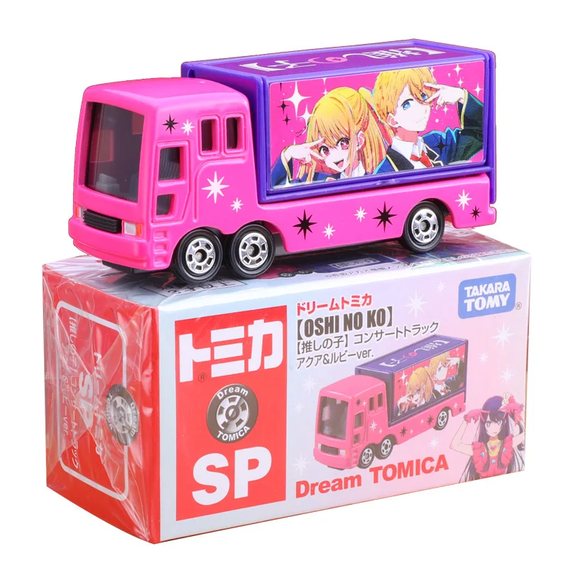 TAKARA TOMY Tomica SP OSHI NO KO Anime Characters Hoshino Rubii Promotional Vehicle Model Car Toys Gifts for Children Boys Girls