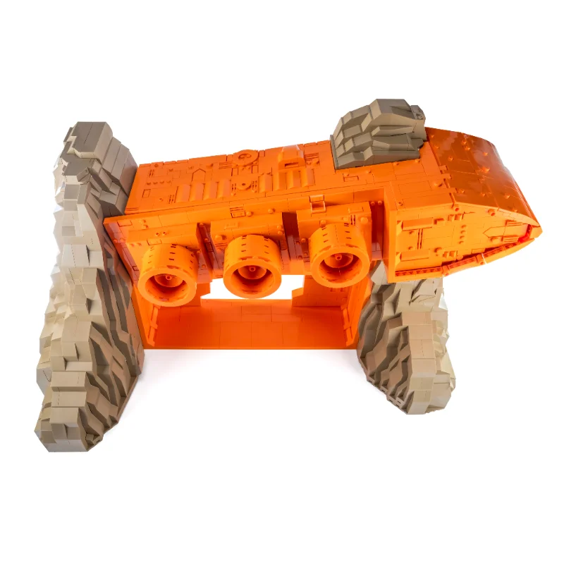 Getransformeerd speelgoed NEWAGE Kleine proportionele vervorming NA Scène SETD Ark Base + H27H OP-kolomactiepop