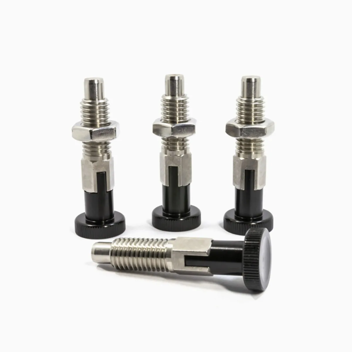

Coarse Thread Self-Locking Knob Plunger Indexing Pin/ Spring Toggle Pin M6M8M10M12