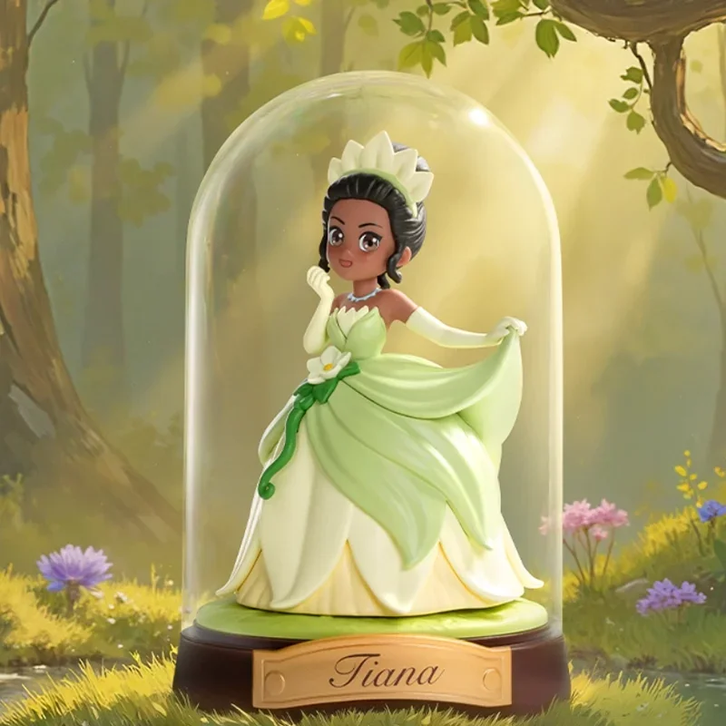 100% authentique POP MART Disney princesse créez votre monde boîte aveugle jouets mystère Anime figurine poupées décorations de bureau cadeau