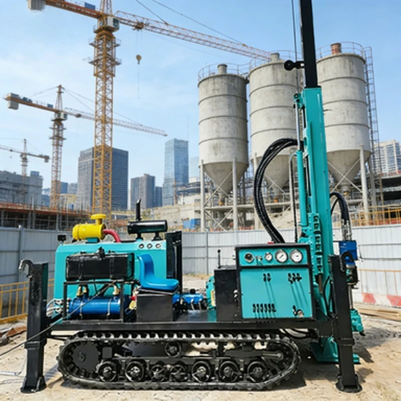 Customized Diesel Water Well Drilling Rig | Mini Portable Water Well Drill Rig & Mine Drilling Rig for Geological Exploration