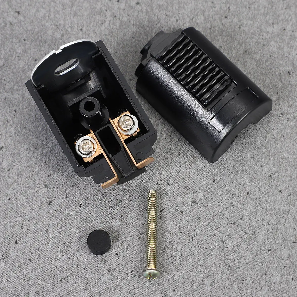 Track Light Adapter for Rail Lighting Systems Heavy Duty Pc Material Easy Install with Electrical Continuity Plug Black