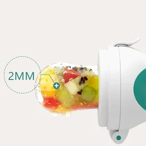 3 in 1 Baby Obst -Feeder -Schnuller Schnuller Frische Lebensmittel Früchte Milch -Nibbler -Flaschen lernen, Trinkgebäude zu füttern, Schnuller des Schnullers 6 Hauptverkaufszahnstecker - №3