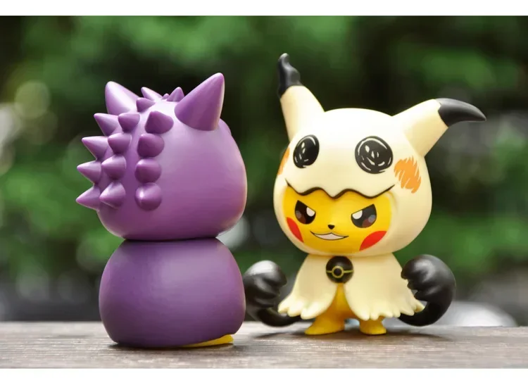 Pokm Cos Charizard Bulbasaur Blastoise Gengar Blind Box Anime Figur Puppe Geschenk – Detail 10