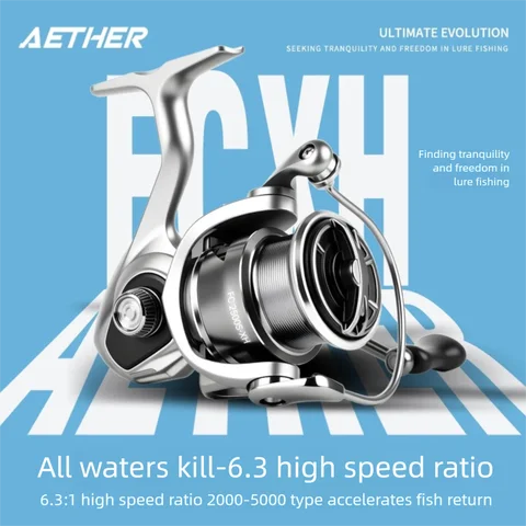 오쿠마 아웃도어 스포츠 낚시 용품 신형 릴 1000-7000, 밀폐 방수 디자인 20KG 힘