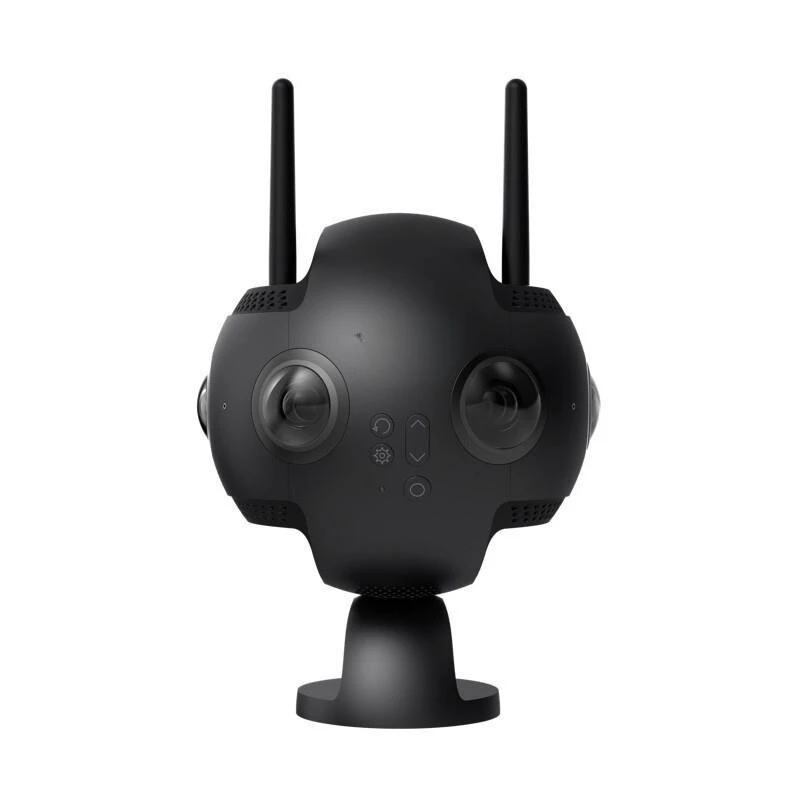 Professional grade 8K 3D panoramic camera motion stabilization