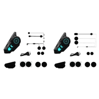 T04C-X-15 Helmet Bluetooth Headset Motorcycle Bluetooth Headset Riding HD Call Headset IP65 Waterproof Headset