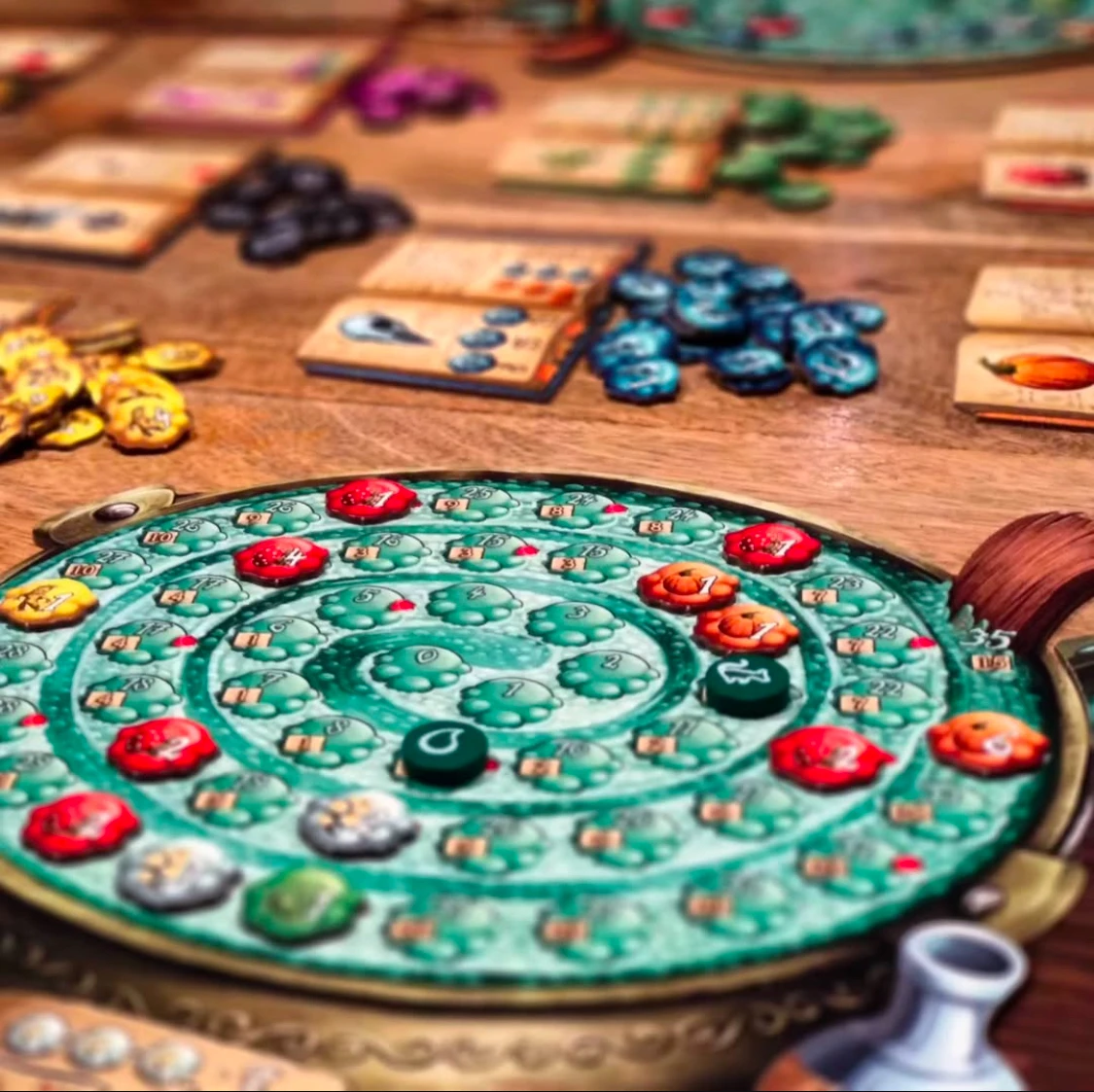 Quacks Quedlinburg Board Game 1-5 Players Family/Party Funny Table Game Friends Entertainment Strategy  Game