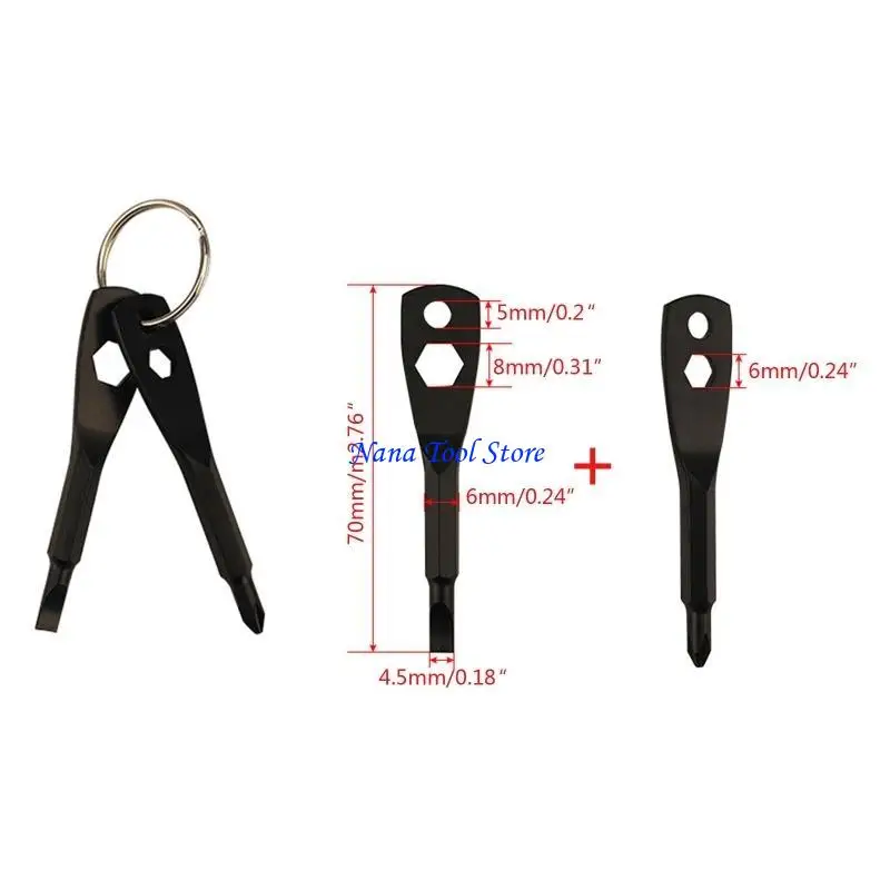 31GJ voor Steel Mini Multifunction schroevendraaier voor sleufschroeven slotvorm