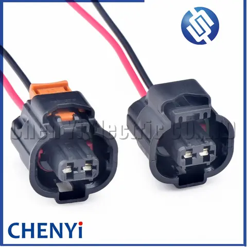 Conector impermeable automotriz de 2 pines Enchufe del arnés del inyector de combustible 13669863 13106045   Para Peugeot Citroen Renault