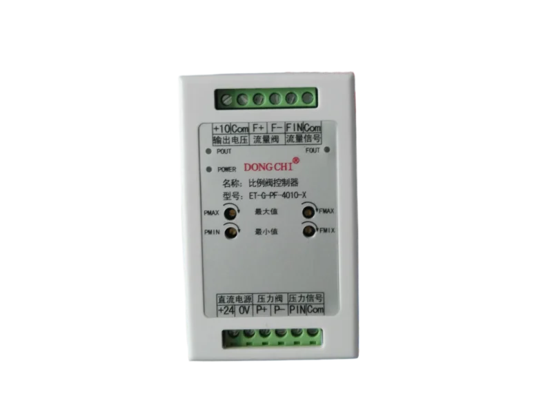 ET-G-PF-4010-X Dual Proportional Pressure Flow Amplification Board Control E-F-BG Series ET-GL-PF-X Display
