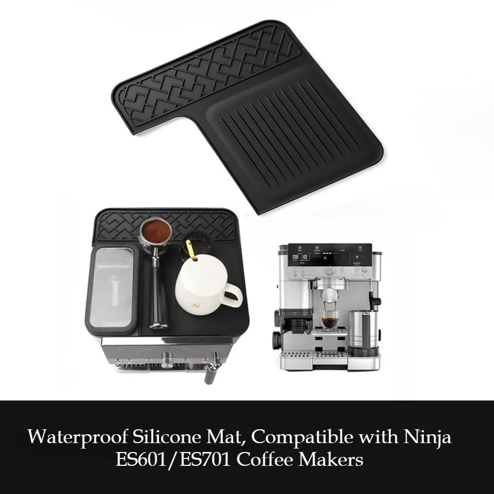 Top Mat for Ninja Luxe Espresso Coffee Machine ES601 & ES701  Grinder Access Unblocked - Waterproof, Heat-Resistant