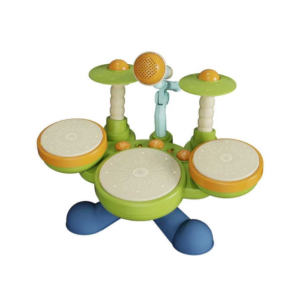bpa-free-jazz-drum-set-wear-resistant-with-microphone-drum-set-light-up-multifunctional-musical-montessori-for-children