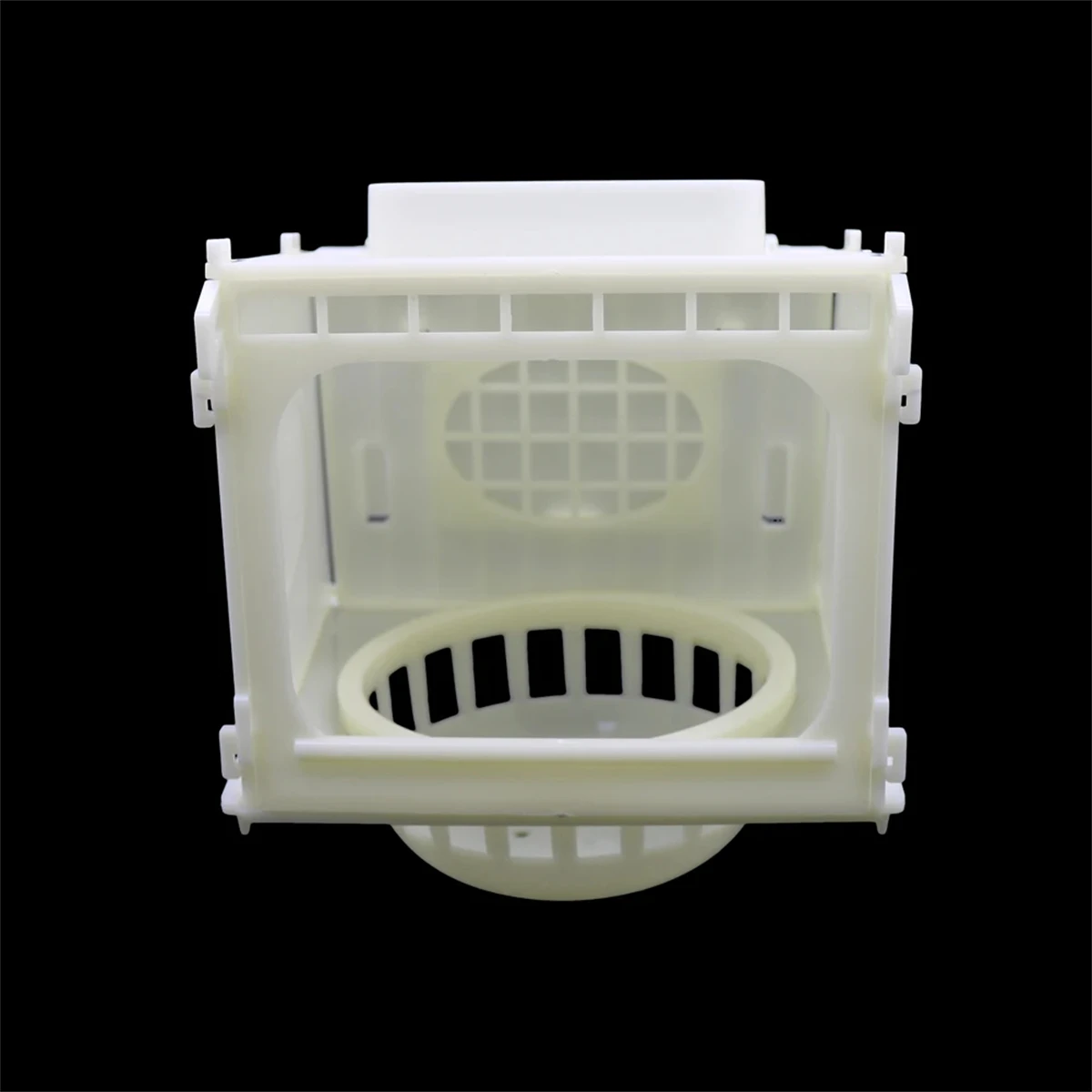 Bird Cage Bird House Parrot Cage White High Quality Plastic Pet Bird\'s Nest Removable Parrot Pet Accessories Animal Feeding 1Pc