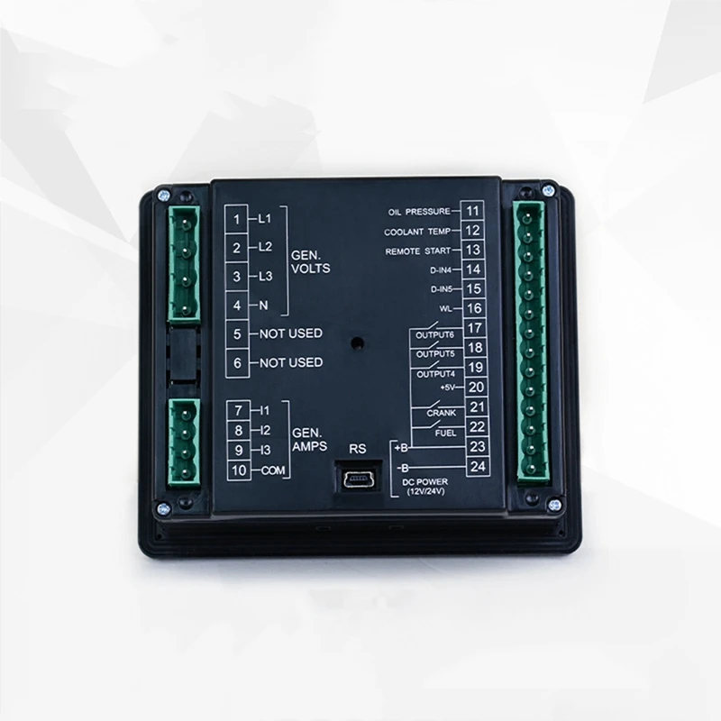 FULL-DCP-10 Контроллер генератора Автоматический контроллер ЖК-панель управления Дизельный генератор Запчасти GU610A/W 8-35V