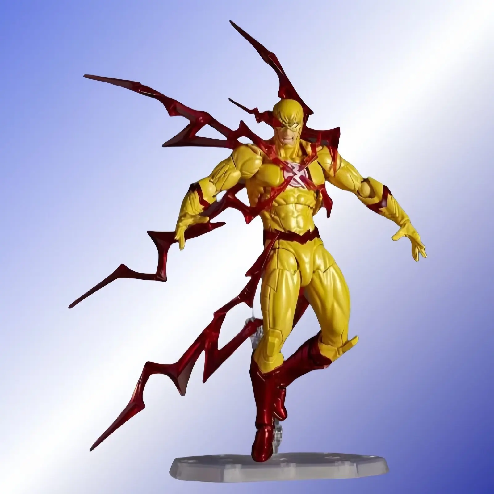 17cm Amazing Yamaguchi style Rotating Technology Series DC Superhero Flash Anime Mobile Collection Model Handmade Action Figure