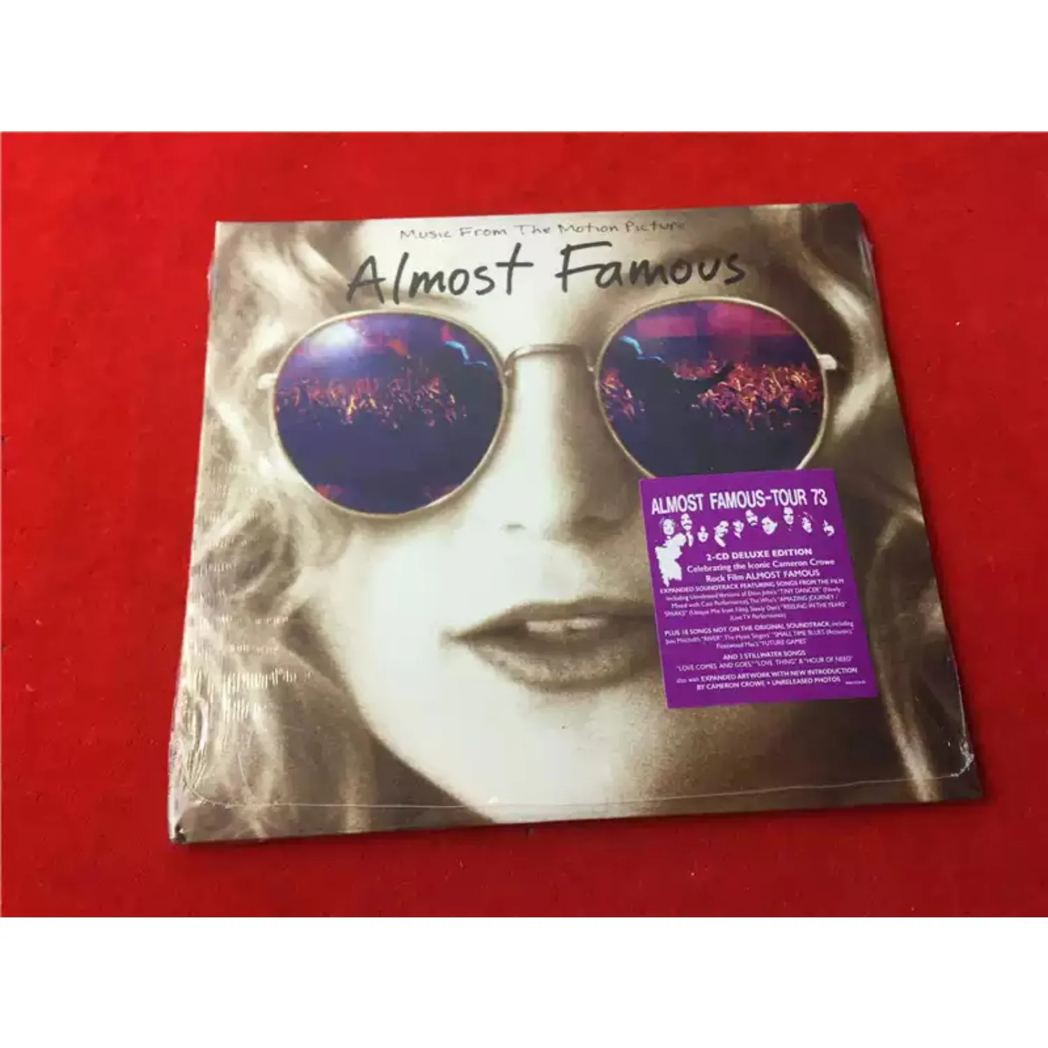 Banda sonora de Almost Famous, edición de lujo, música clásica de rock de película con canciones expandidas y raras en CD