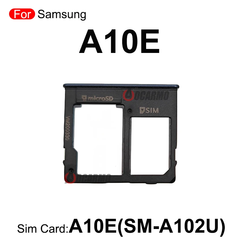 Sim Karte Tray Halter MicroSD Nano Slot Für Samsung Galaxy A10E SM-A102U Ersatz Teil