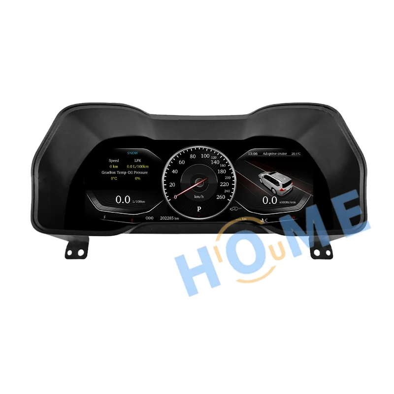 Digital Dashboard Panel Virtual Instrument Cluster CockPit LCD Speedometer For TOYOTA 4 Runner 2010 - 2022