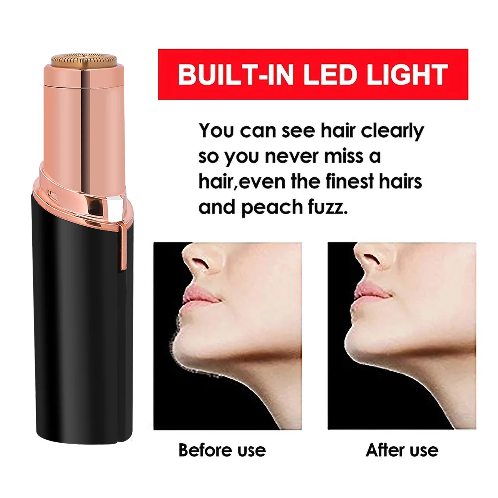 2023 Epilator Face Hair Removal Lipstick Shaver Electric Eyebrow Trimmer Women\'s Hair Remover Mini Shaver epilator for women