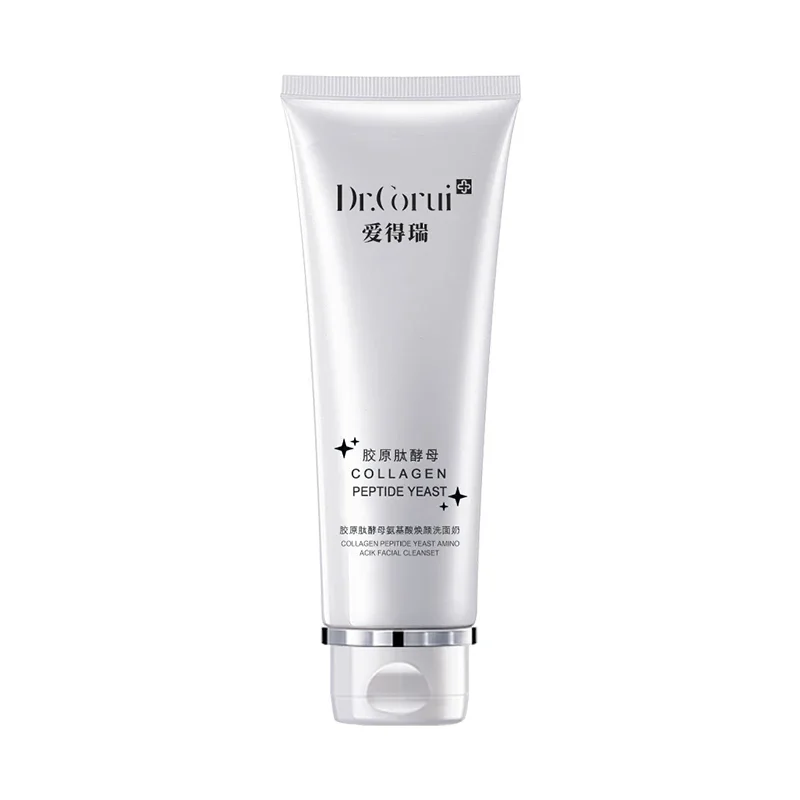 

Collagen Peptide Amino Acid Facial Cleanser Deep Clean Remove Grease Improve Oily Face Wash Cream Remove Blackhead Cleanser