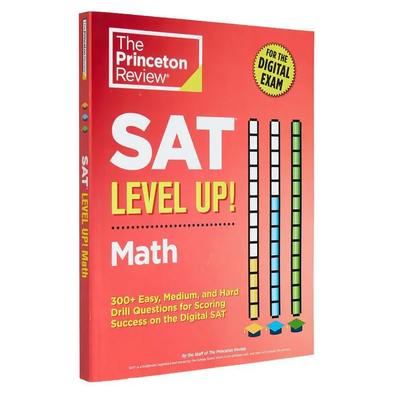 SAT Level Up Math 300 أسئلة الحفر الصلبة المتوسطة والصلبة لتسجيل النجاح على تحضير اختبار كلية SAT الرقمية #2