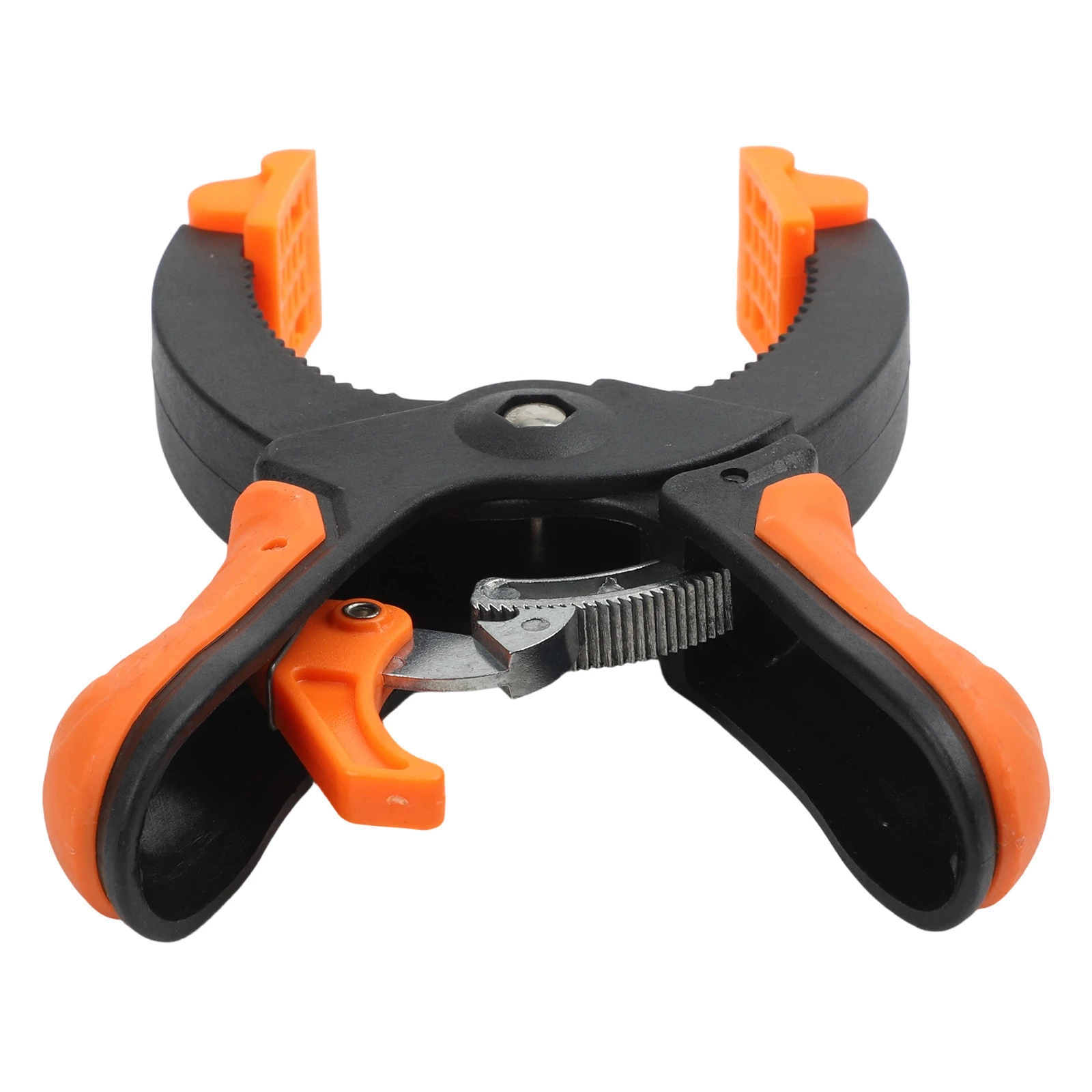 Adjustable Clamping Force Tool Jaw Width 50mm 70mm Ratcheting Hand Clamps Max Jaw Width 70mm Nylon Handle Clamps