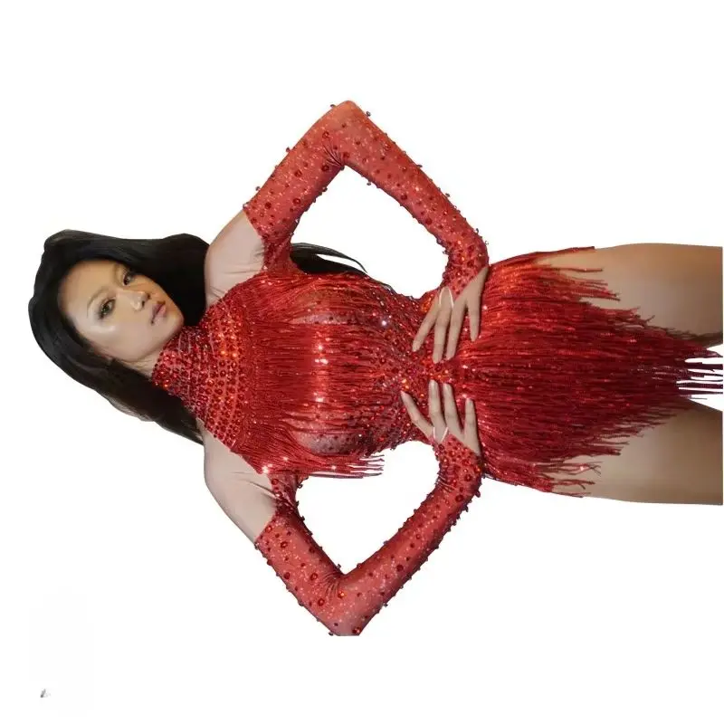 justaucorps-de-scene-de-club-pour-adultes-tenues-d'equipe-de-danse-de-spectacle-de-chanteur-costumes-drag-queen-body-a-paillettes-rouges-a-franges-et-strass