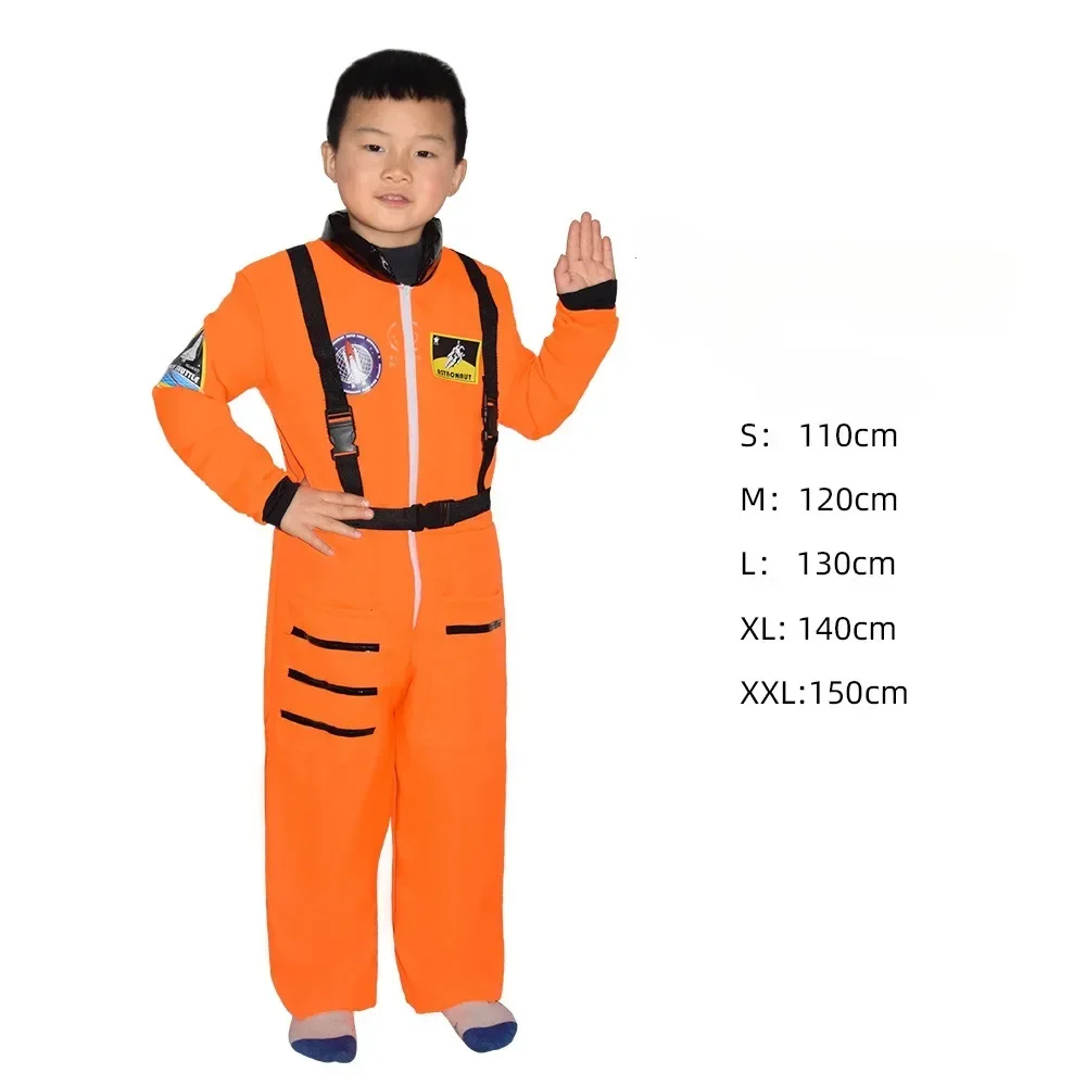 بدلة الفضاء للأطفال أزياء مسرحية كوس بذلة رحلة الفضاء ملابس رائد الفضاء الكبار